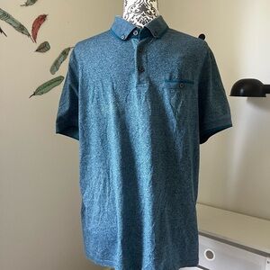 Ted Baker Blue Casual Button Down Shirt